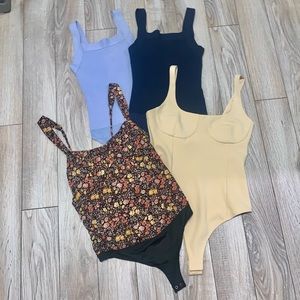 Bodysuit bundle (4 Abercrombie and Nordstrom bodysuits!)